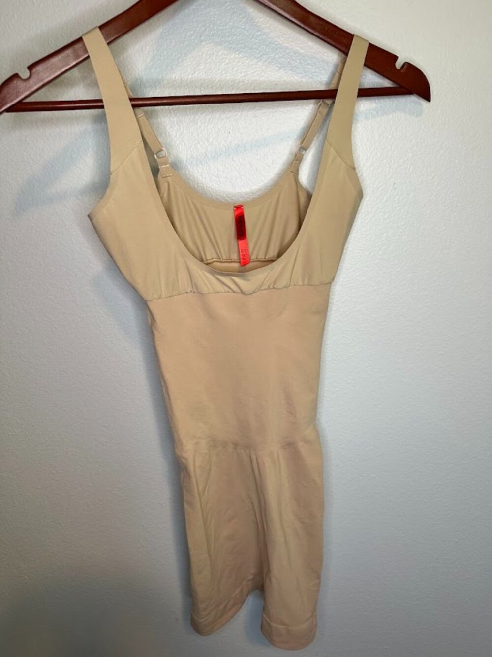 SPANX Open Bust Shapewear Cami Slip Nude Beige - Small